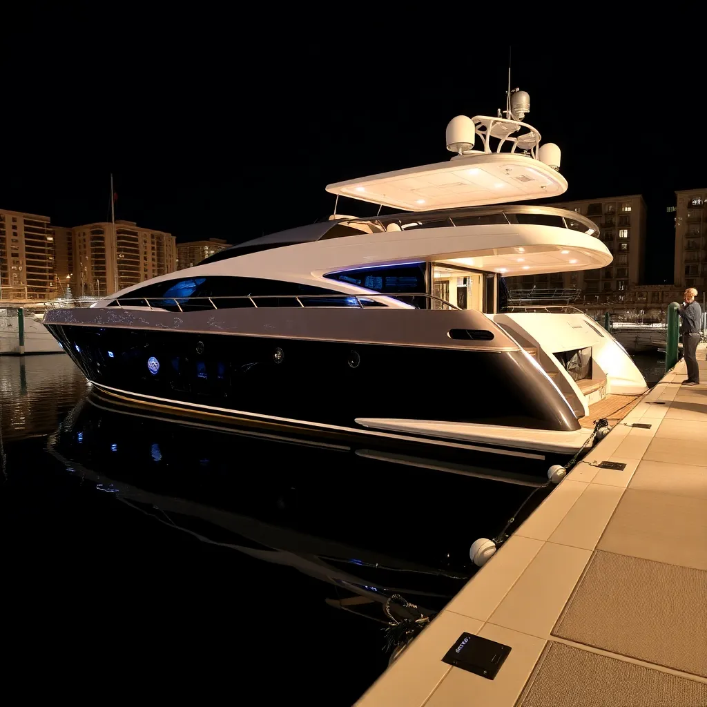 Luxury yacht